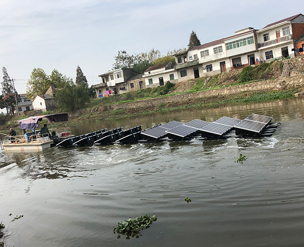 太阳能曝气机案例 