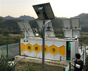 蜂源壹号-纯太阳能一体化污水处理设备